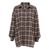 Poshoot Julia Oversize Plaid Shirt