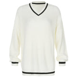 Poshoot Montae V-Neck Sweater