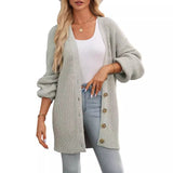 fall outfits 2024 Shiying Street Fashion Textured Coat Women's Autumn New Tweed Long Sleeve Casual Cardigan Sweater