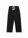 Poshoot Simple Solid Color Baggy Sweatpants