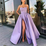 dress to impress 2024 Dress Performance Dress Sexy Tube Top Split Long Banquet Host Evening Dress