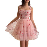 freshman hoco dresses Evening Dress 2024 New Ladies Sling Party Can Wear Floral Dress for Women at Ordinary Times