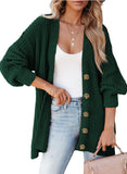 fall outfits 2024 Shiying Street Fashion Textured Coat Women's Autumn New Tweed Long Sleeve Casual Cardigan Sweater