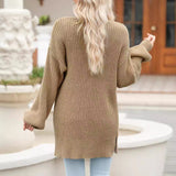 fall outfits 2024 Shiying Street Fashion Textured Coat Women's Autumn New Tweed Long Sleeve Casual Cardigan Sweater