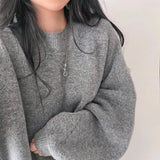 Poshoot Christmas Thanksgiving Gifts  Oversized Knit Sweater