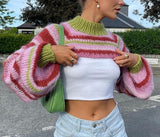 Poshoot Roxana Knit Crop Top