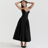 Poshoot Dark Desire Corset Midi Dress