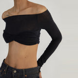 Poshoot Brett Mesh Crop Top