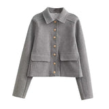 Poshoot Solid Buttoned Overshirt