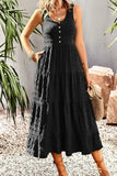 Poshoot Christmas Thanksgiving Gifts  Sleeveless Boho Maxi Dress