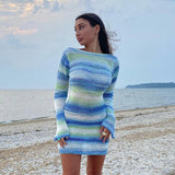 Poshoot Betty  Backless Knitted Dress