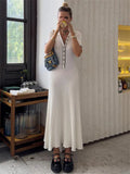 Poshoot 'Endless Grace' Knit Maxi Dress