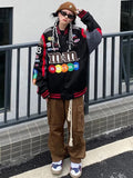 Poshoot M&M Graphic Embroidered Bomber Jacket