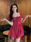 Poshoot Rosy Raspberry Mini Dress