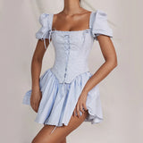 Poshoot Versatile Vogue Detachable Corset Dress