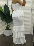 Poshoot Flirtatious Ruffle Tiered Dress