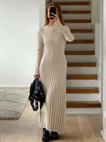 Poshoot Your Knit Needs Met Maxi Dress