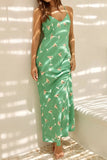 Poshoot Christmas Thanksgiving Gifts  Elegant Sleeveless Spaghetti Strap Maxi Dress