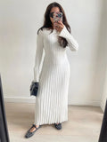 Poshoot Your Knit Needs Met Maxi Dress