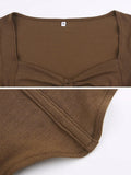 Poshoot Cinnamon Sensation Crop Top