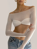 Poshoot Brett Mesh Crop Top