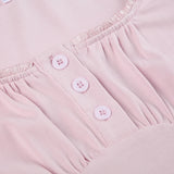 Poshoot-Sweet Pink Skinny Buttons Crop Top
