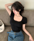 Poshoot Aria Solid Crop Top