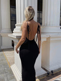 Poshoot Emmett Backless Long Dress