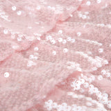 Poshoot-Sweet Pink Bow Bling Sequined Skirt