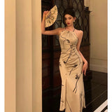 Poshoot Gorgeous Sheath Halter Date Night Dress Prom Dresses Party Dress Birthday Outfits SD784