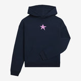 Poshoot Retro Gothic Oversized Hoodie Women Y2K Star Graphic Pullover Sweatshirt with Pocket Aesthetic Preppy Crewneck Jacket Streetwear