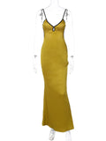 Poshoot Backless Elegant Stunner Maxi Dress