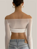 Poshoot Brett Mesh Crop Top