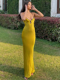 Poshoot Backless Elegant Stunner Maxi Dress