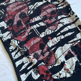 Poshoot 2000s Retro Skull Wing Print Tank Tops Cyber Grunge Y2K Graphic Sleeveless Vest  Emo Lace Backless Crop Top Women Clothes