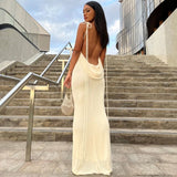 Poshoot Emmett Backless Long Dress