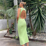 Poshoot Next Holiday Backless Bodycon Dress