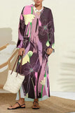 Poshoot Christmas Thanksgiving Gifts  Elegant V Neck Side Split Maxi Dress