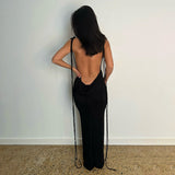 Poshoot Emmett Backless Long Dress