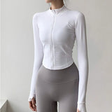 Poshoot Lightweight Breathable Yoga Crop Tops Women 2024 Casual Long Sleeve Slim Fit T Shirts Woman Spring Summer Gym Running Top