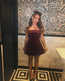 Poshoot Blind Date Strapless Mini Dress