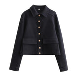 Poshoot Solid Buttoned Overshirt