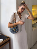 Poshoot 'Endless Grace' Knit Maxi Dress