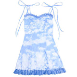 Poshoot Outfit Sky Mini Dress