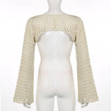 Poshoot Tiphane Knit Crop Top