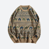 Poshoot Christmas Thanksgiving Gifts  Vintage Camel Knitted Sweater