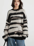 Poshoot Christmas Thanksgiving Gifts  Zebra Knitted Sweater