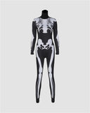 Poshoot-Halloween Skeleton Jumpsuit