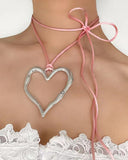 Poshoot-Heart Meld Necklace