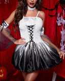 Poshoot-Halloween Angels and Demons Skirt Coord Set with Accessories